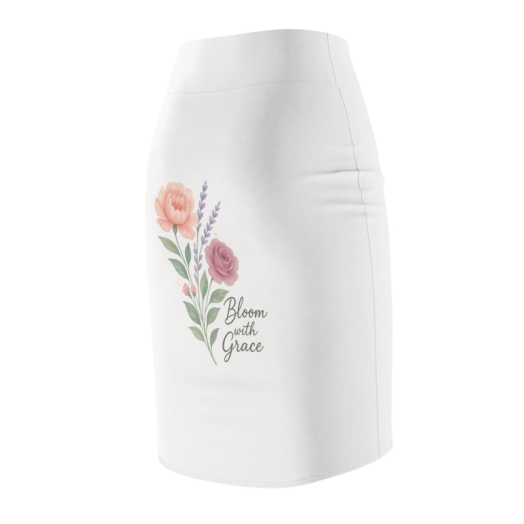 AOP Pencil Skirt - Creative Freedom Design - Women's www.PrintOne1.com
