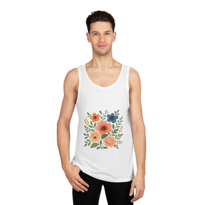 Backyard BBQ Look – Printed Sleeveless Top

