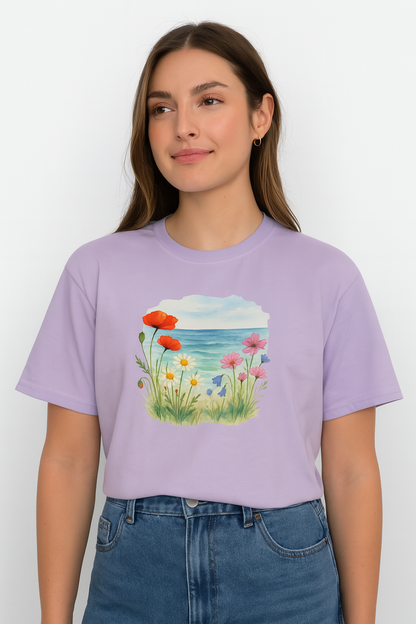 Beach Vibes Top: Relaxed Fit for Effortless Chic