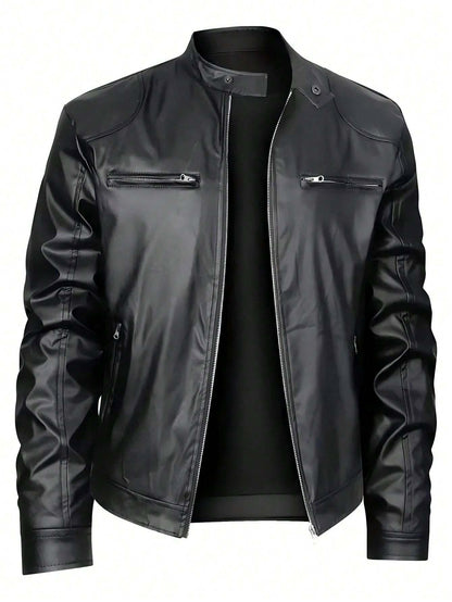 Black Leather Jacket for Men – Sleek and Sophisticated