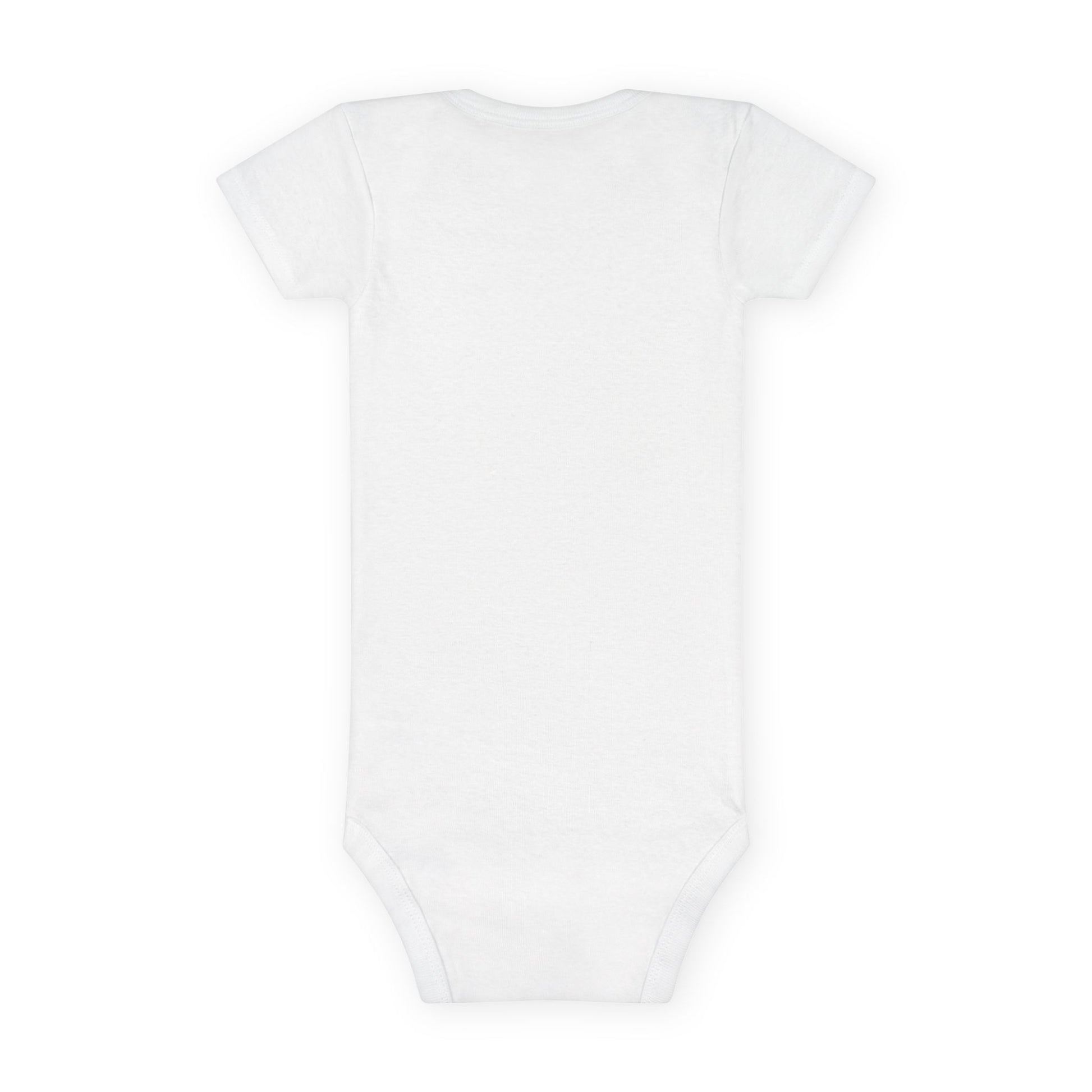 Soft pink cute bunny baby onesie with rainbow and bunny illustration for baby girls

