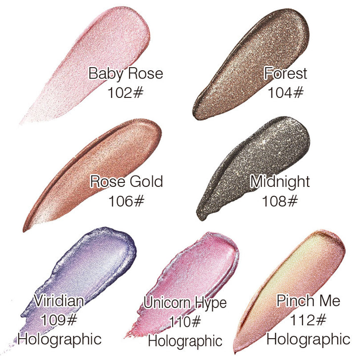 Bold & Glamorous – PHOERA 3D Metallic Liquid Eyeshadow Collection

