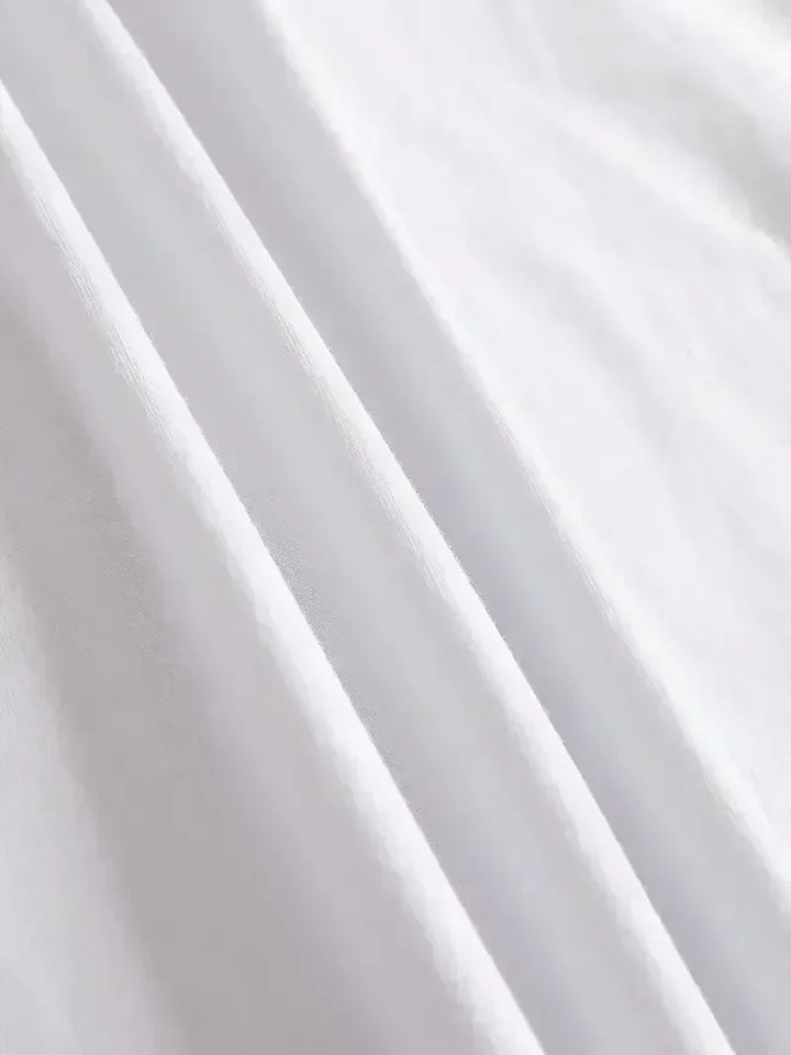 Bonjour Paris T-Shirt – Office-casual look layered with blazer