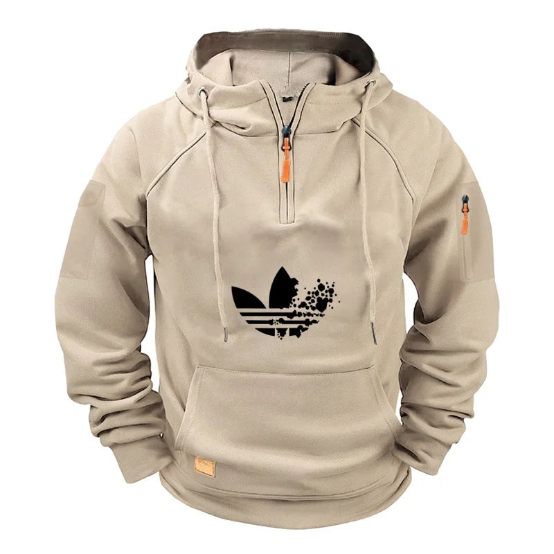 Breathable Men's Pullover Hoodie Perfect for Layering