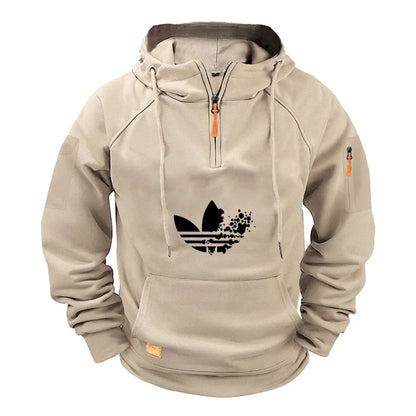 Breathable Men's Pullover Hoodie Perfect for Layering