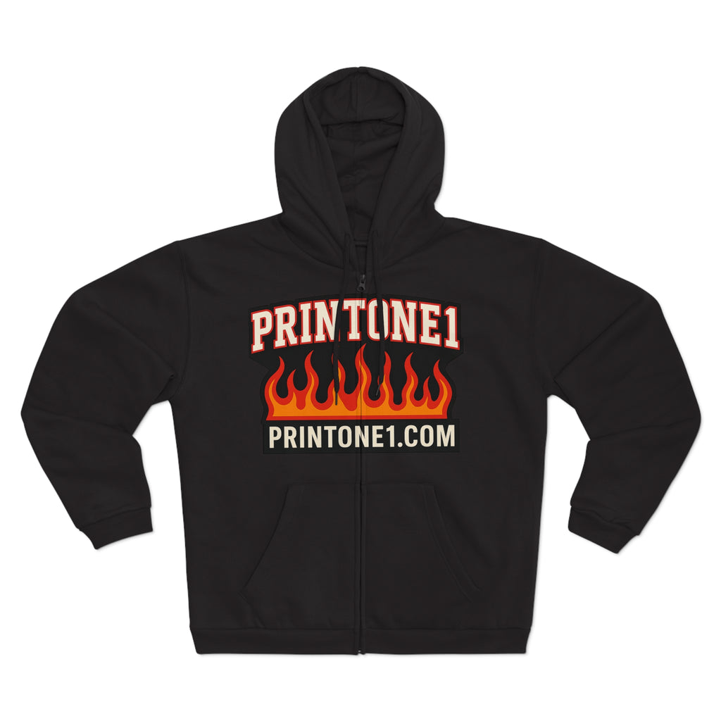 Casual flame hoodie for daily wear, cozy and eye-catching


