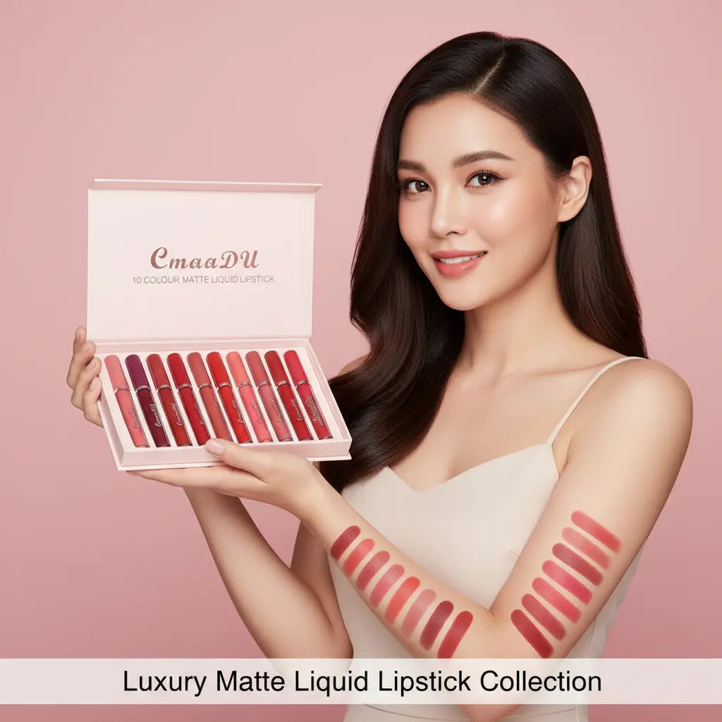 Women's Bold Non-Stick Waterproof Matte Lipstick