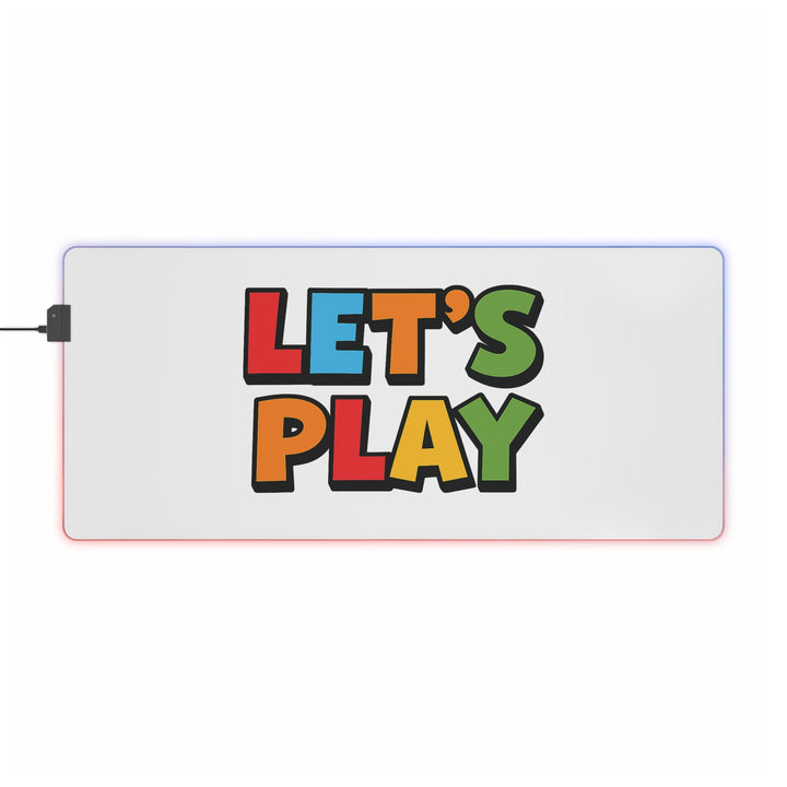 LED Gaming Mouse Pad – RGB Light Up Your Desk Setup