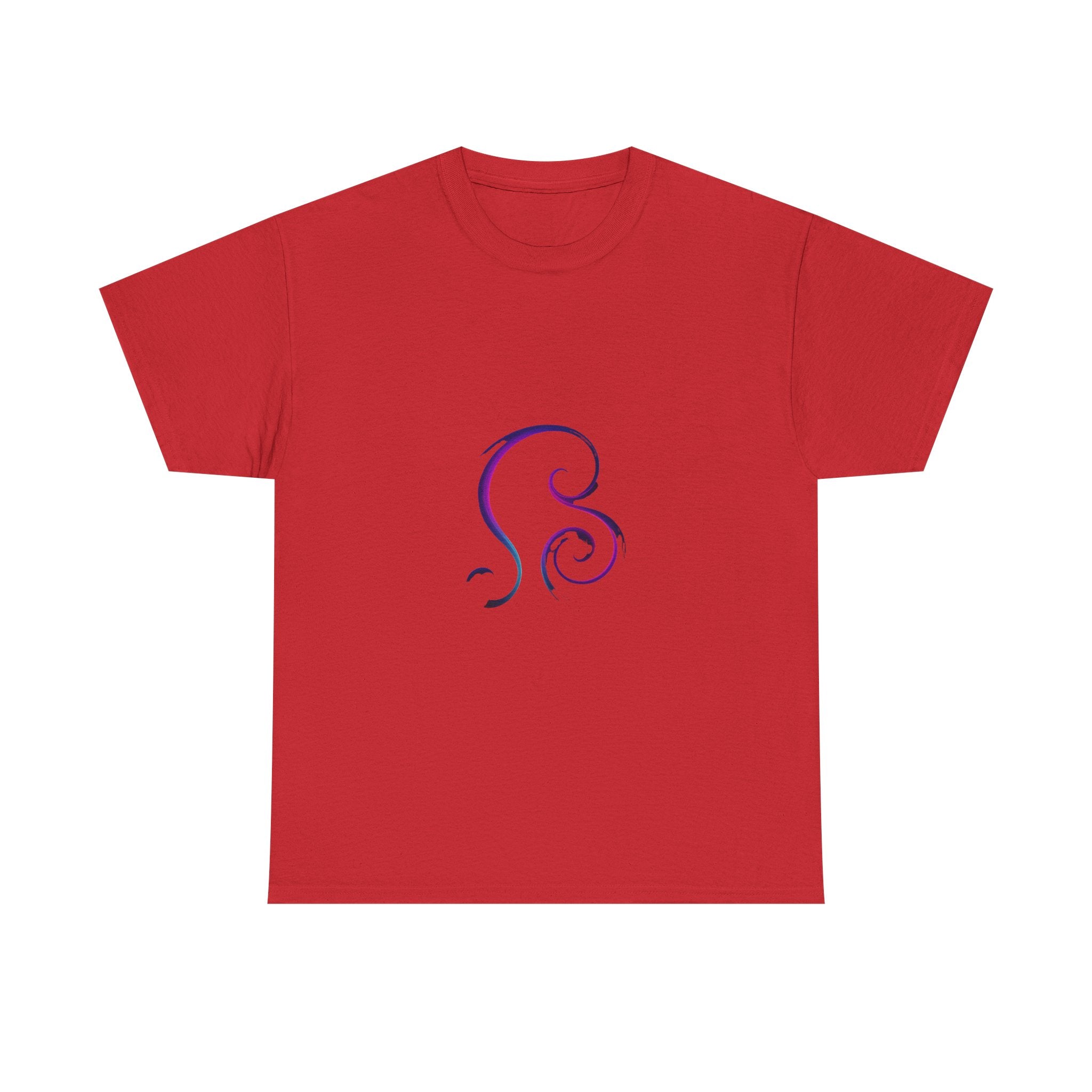 Close-up of care instruction label on unisex heavy cotton tee detailing machine wash cold and tumble dry low. carefriendly!!!

