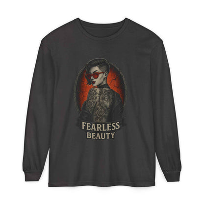 Fearless Beauty Unisex Long Sleeve Tee – Vintage Comfort