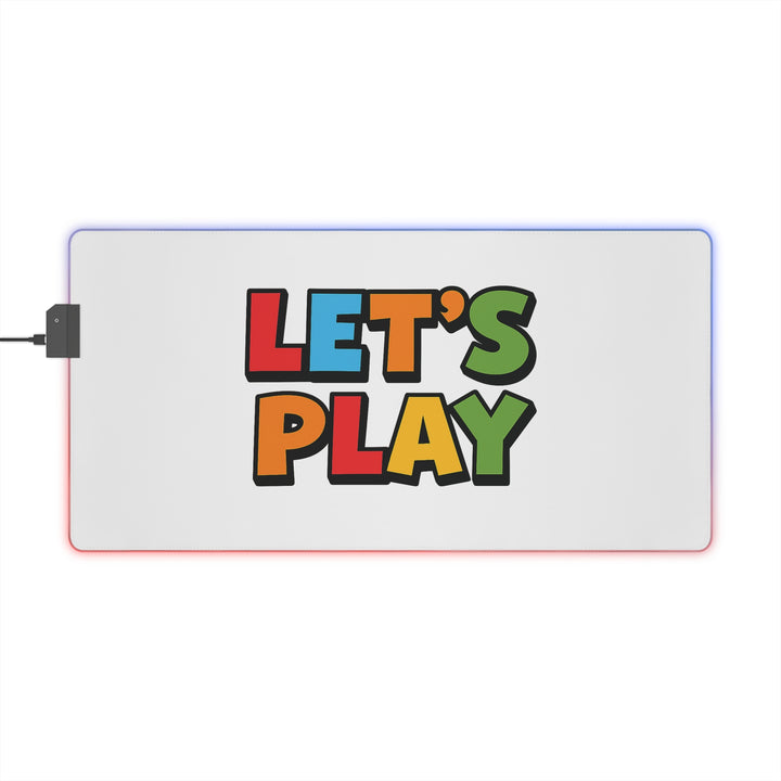 LED Gaming Mouse Pad – RGB Light Up Your Desk Setup