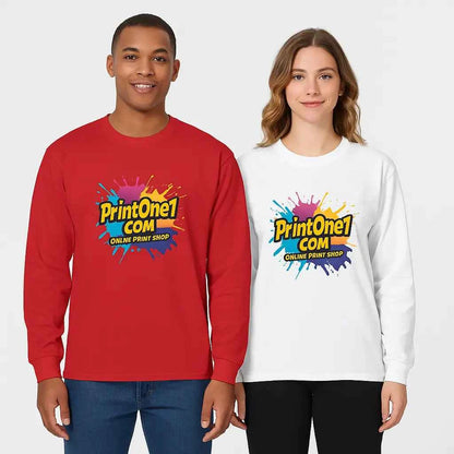 Vintage Unisex Long Sleeve Tee – Soft Cotton Shirt