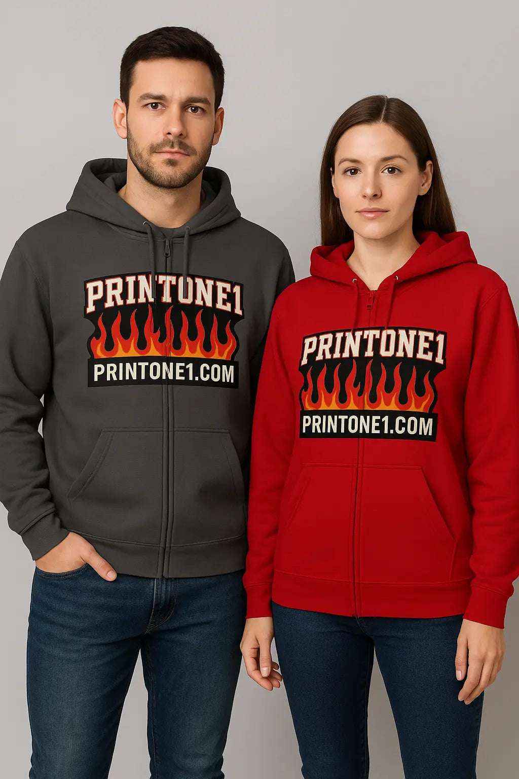 Cool Flame Unisex Hoodie – Stylish Gift for Friends