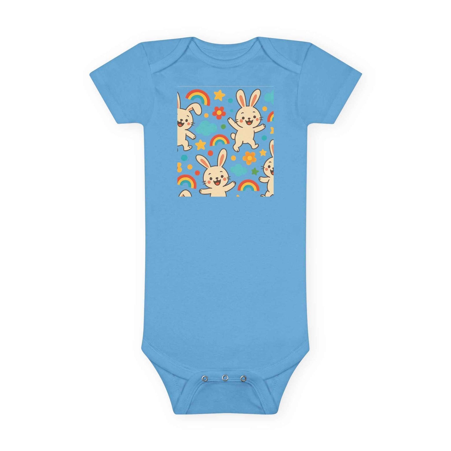 Cute Bunny Baby Onesie - Soft Cotton Baby Shower Gift