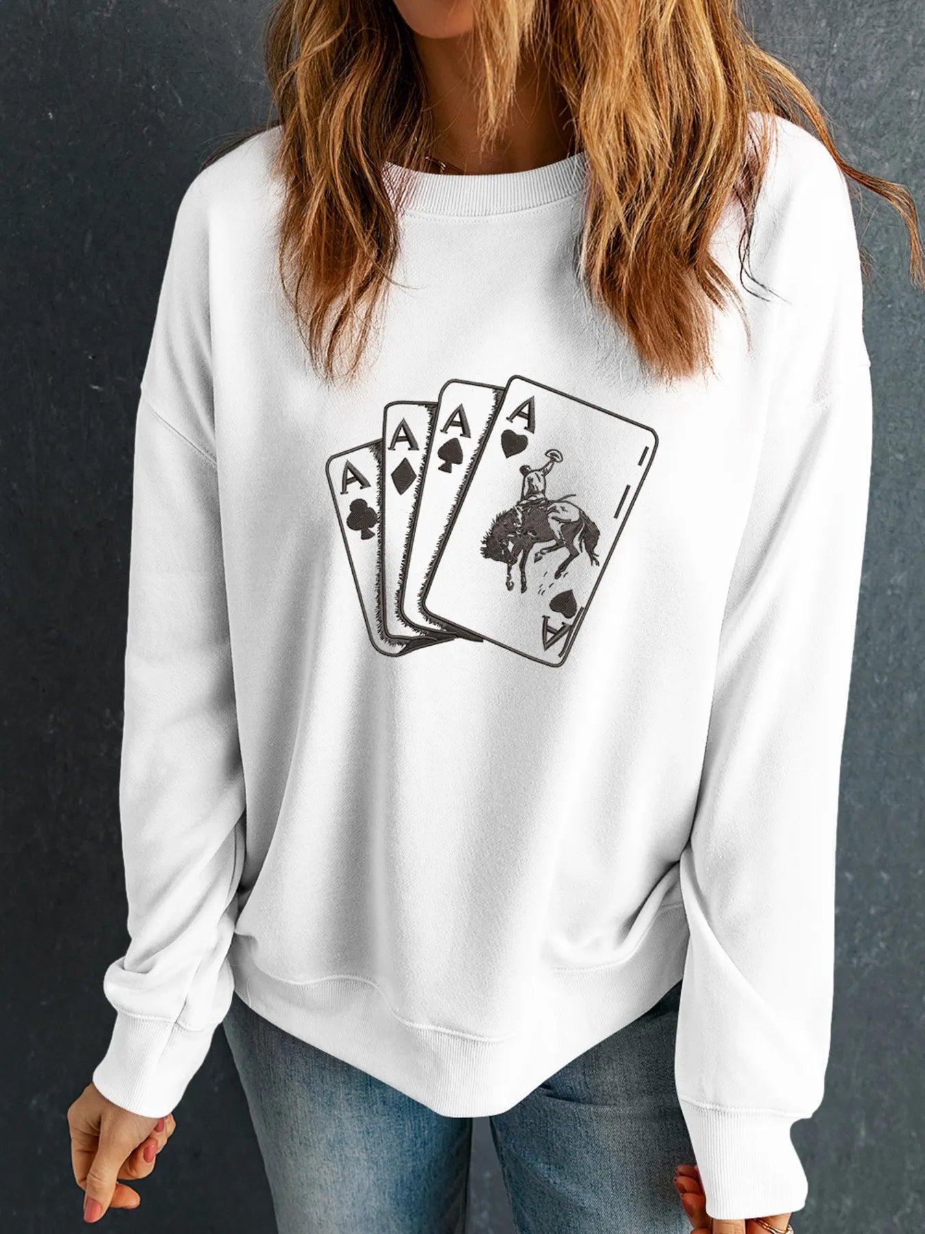 Cozy Fall Cowgirl Sweatshirt with Unique Graphic

