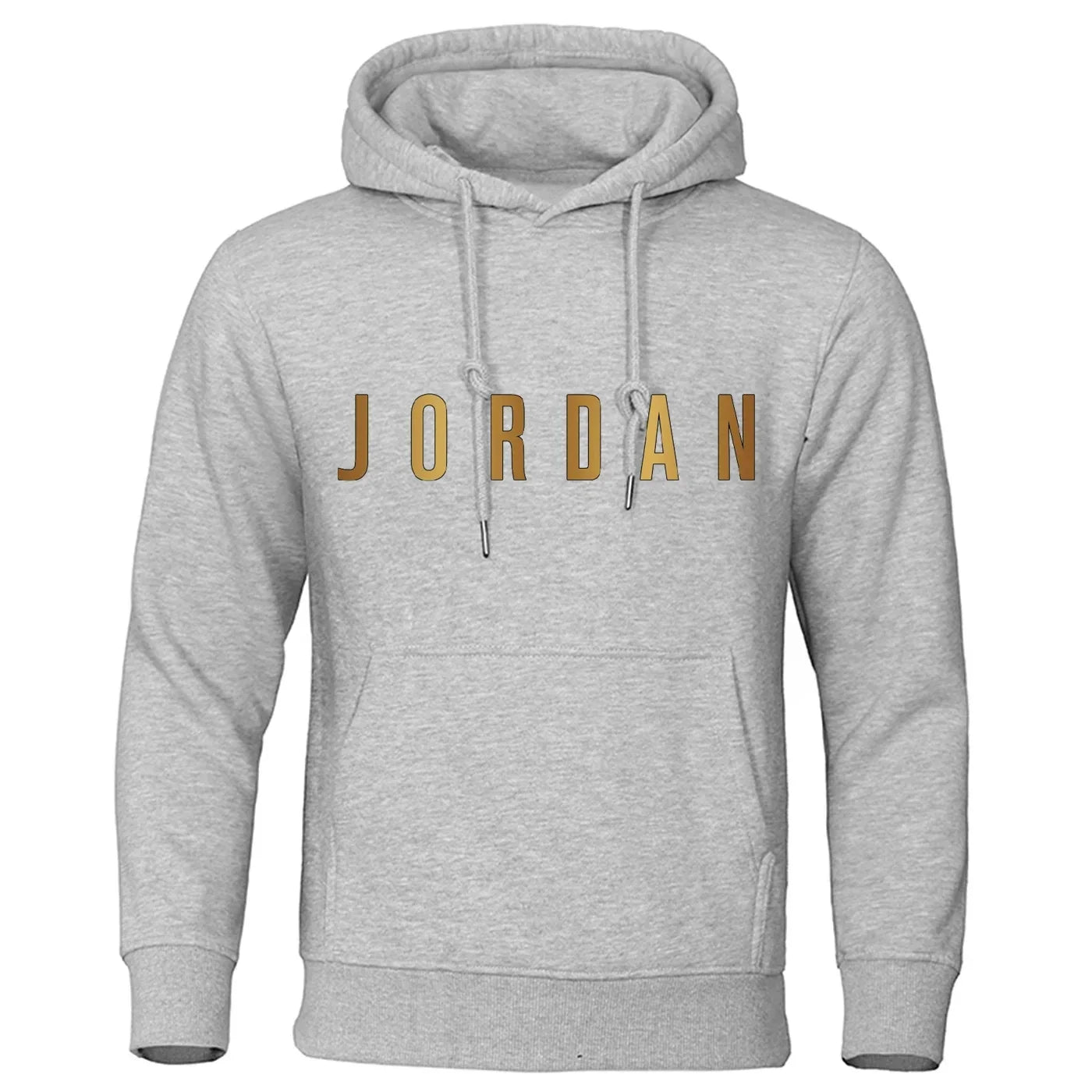 Cuffs and hem – neat finish on Jordan style hoodie for men