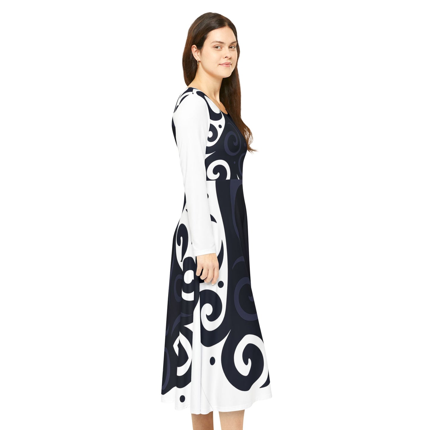 Dance Recital Perfection: Bohemian Long Sleeve Dance Dress

