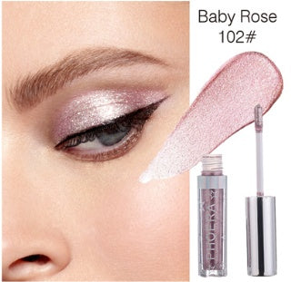 Dazzling Eye Makeup – PHOERA Glitter Liquid Eyeshadow Set

