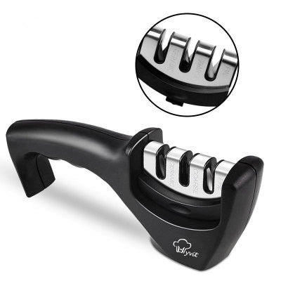 Diamond Tungsten Steel Sharpening Stone – Coarse, Fine, and Ceramic Finish Slots