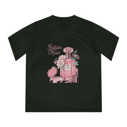 Women's Performance V-Neck T-Shirt – Stylish  Breathable