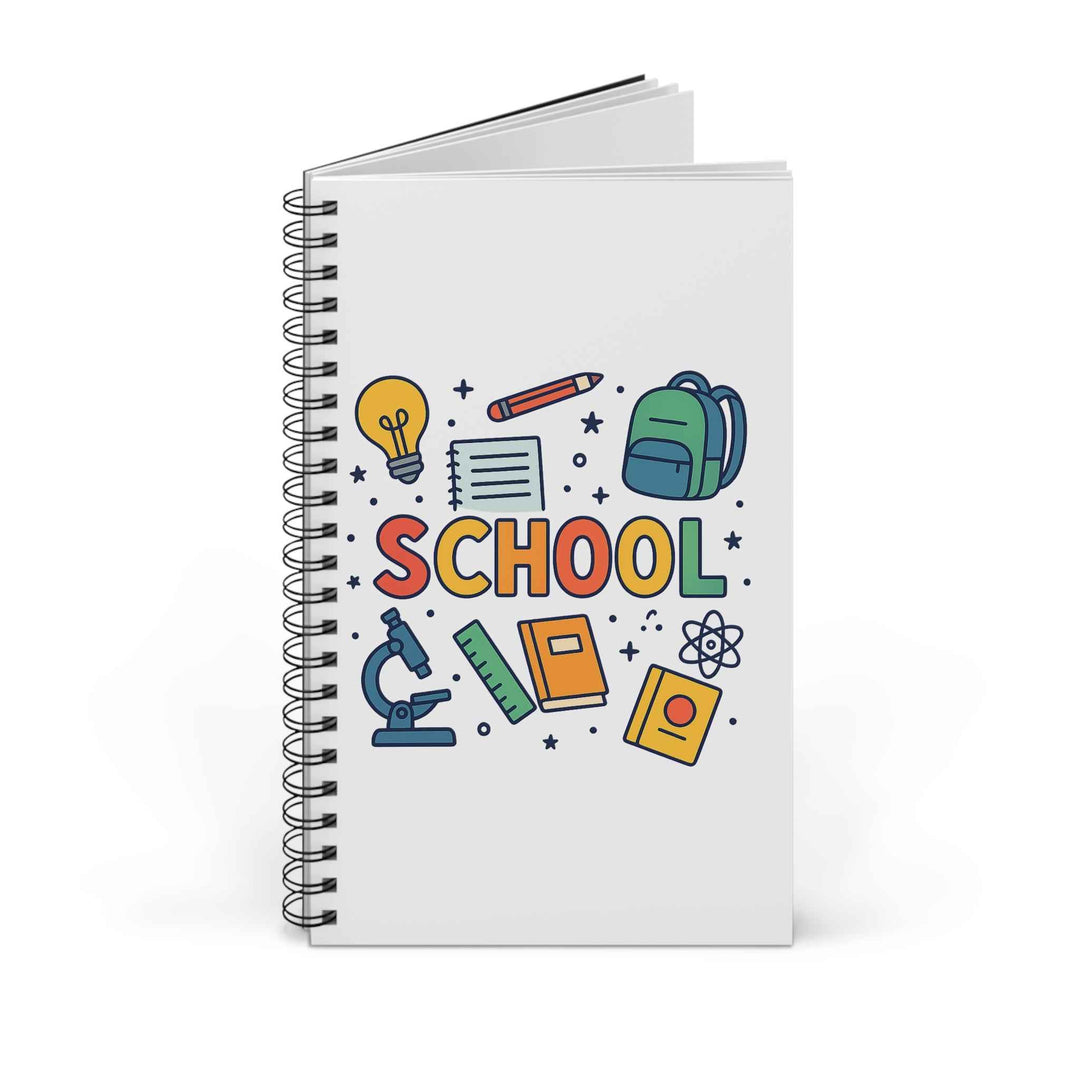 School Spiral Journal - Stylish Back-to-School Notebook