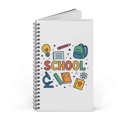 School Spiral Journal - Stylish Back-to-School Notebook