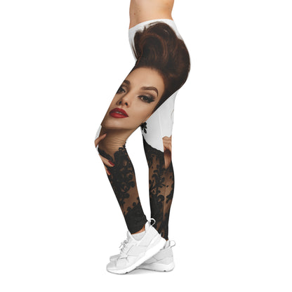 Durable women’s leggings with silky feel and modern prints
