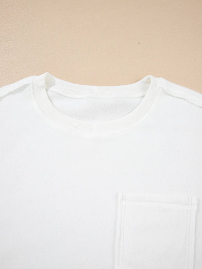 Effortless style – women’s pocketed seam accent shirt

