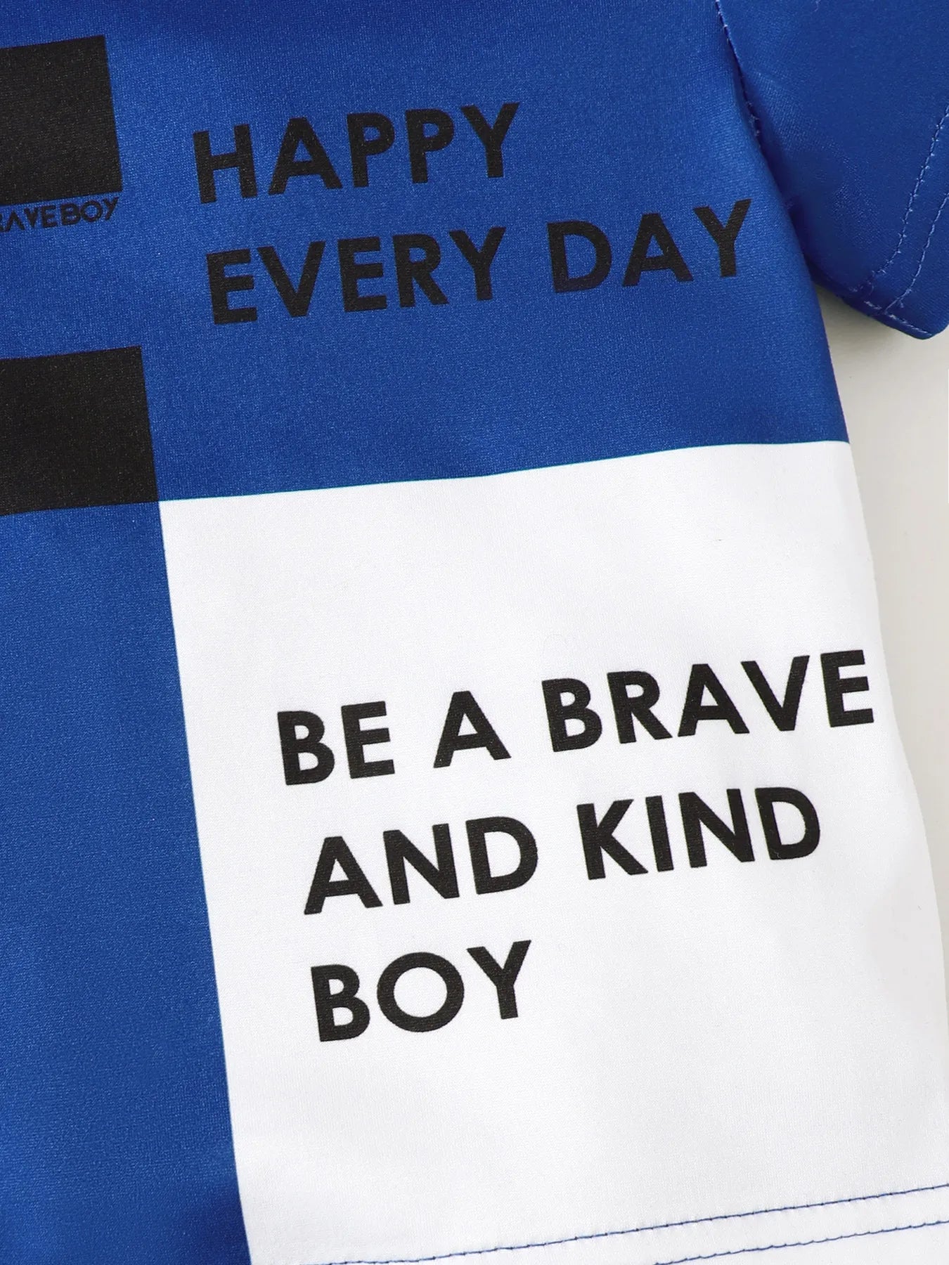 Elastic Waist Denim Shorts – Kids Denim Shorts Set, Detail

