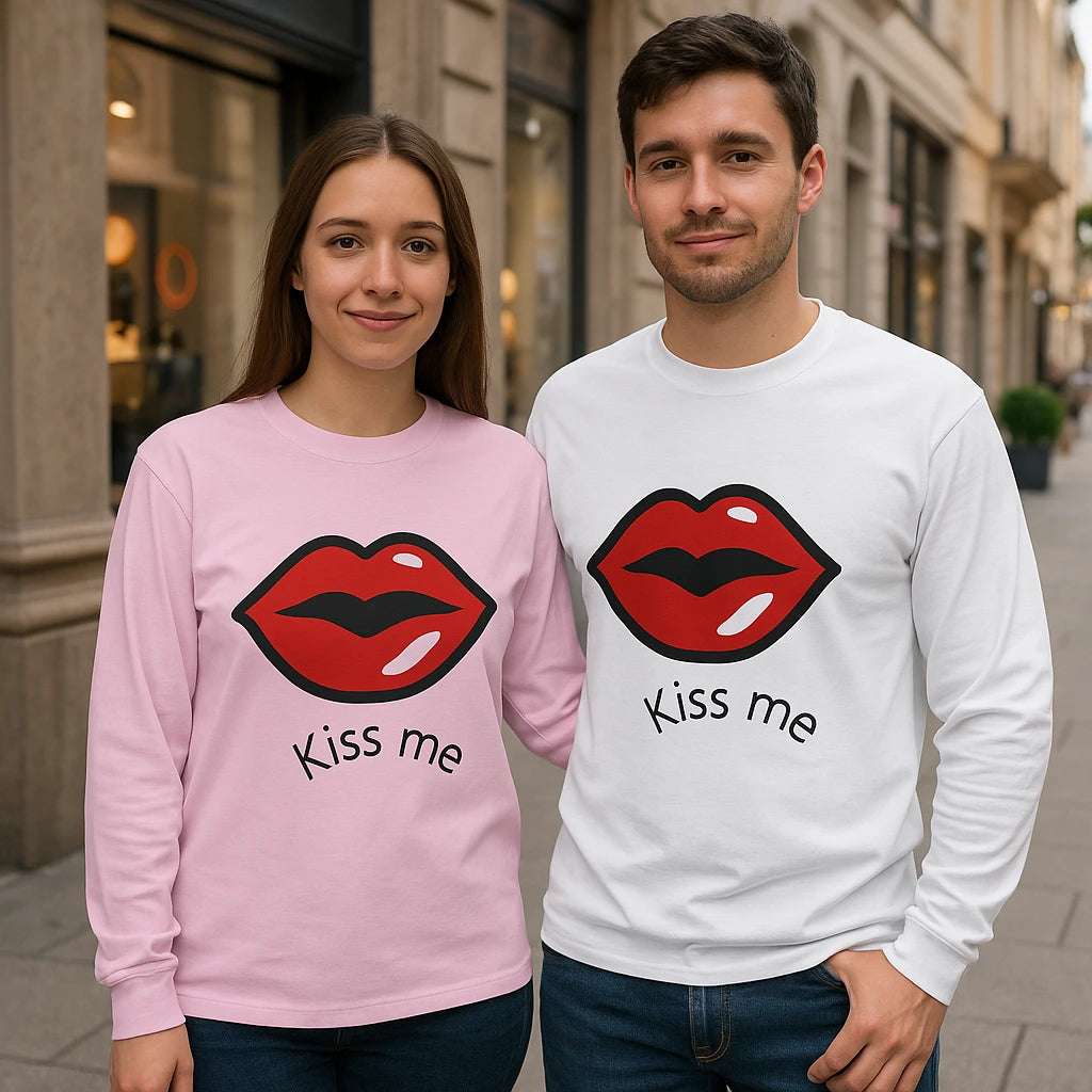 Refined cotton tee perfect for casual evenings or special moments

