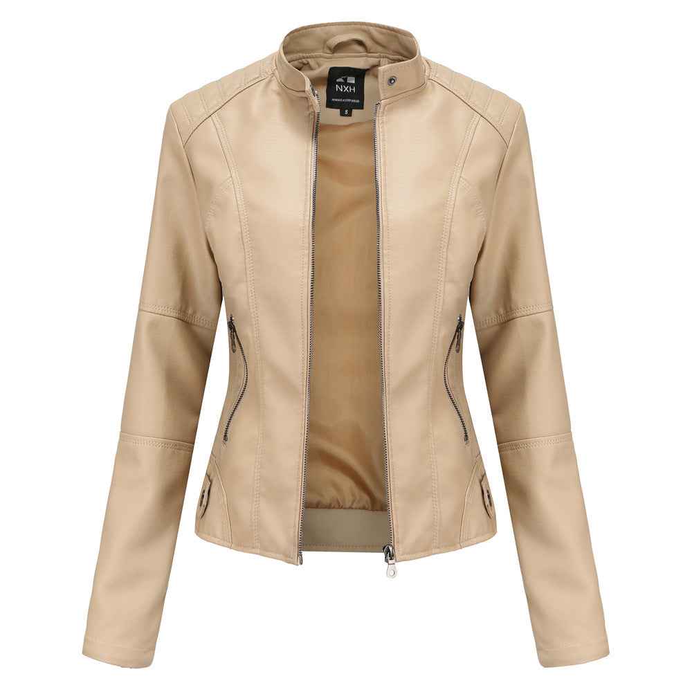 PU Leather Jacket for Women - Urban Elegance Redefined