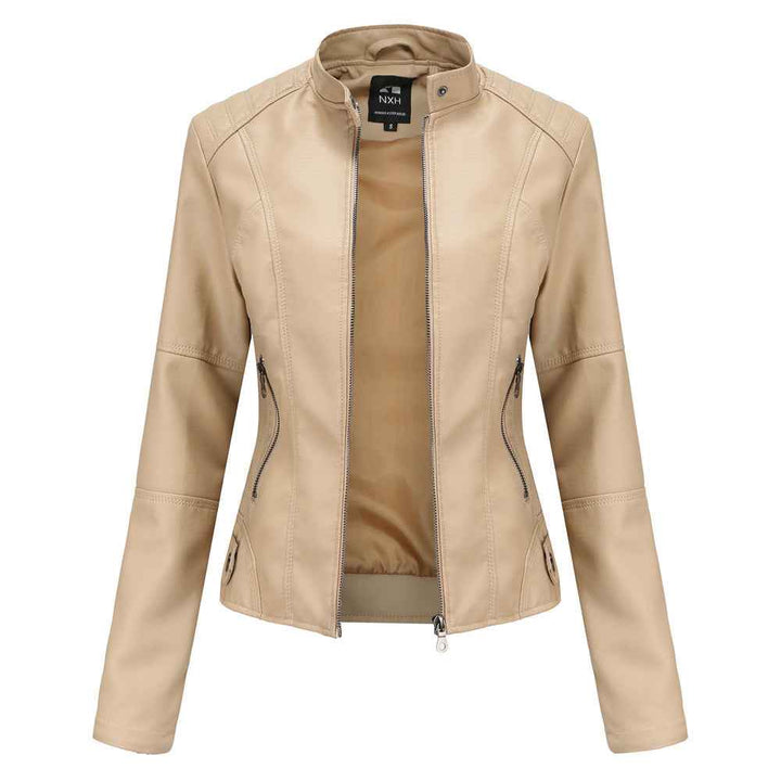 PU Leather Jacket for Women - Urban Elegance Redefined