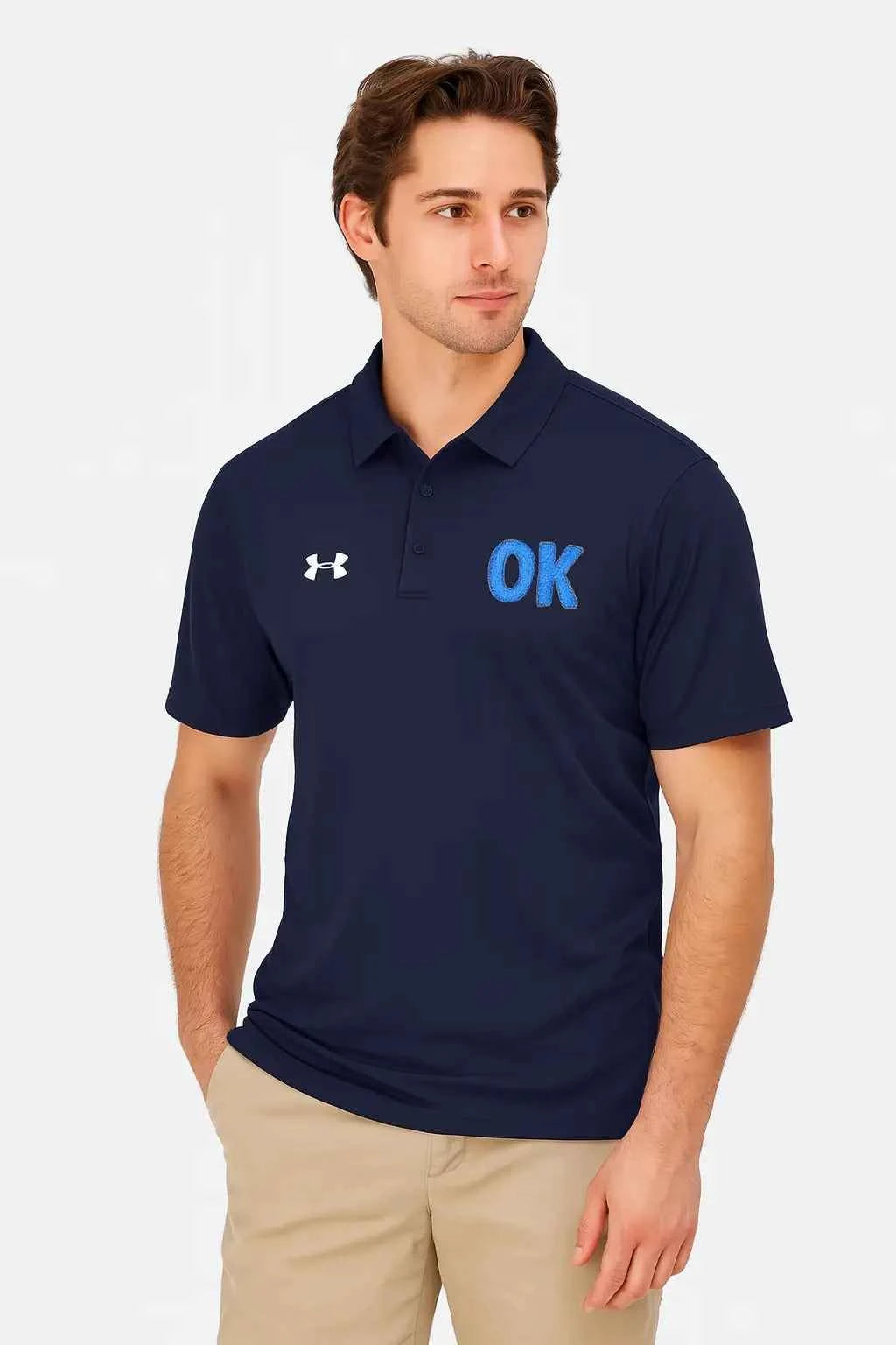 Embroidered Men’s Polo - Cool, Casual, and Gift-Ready