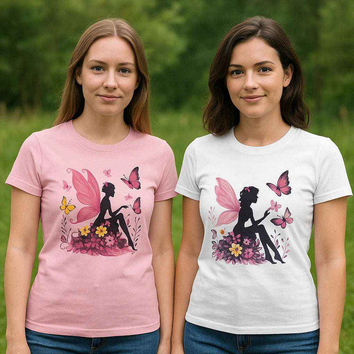 Boho Fairy Nature Tee – Butterfly Shirt for Free Spirits