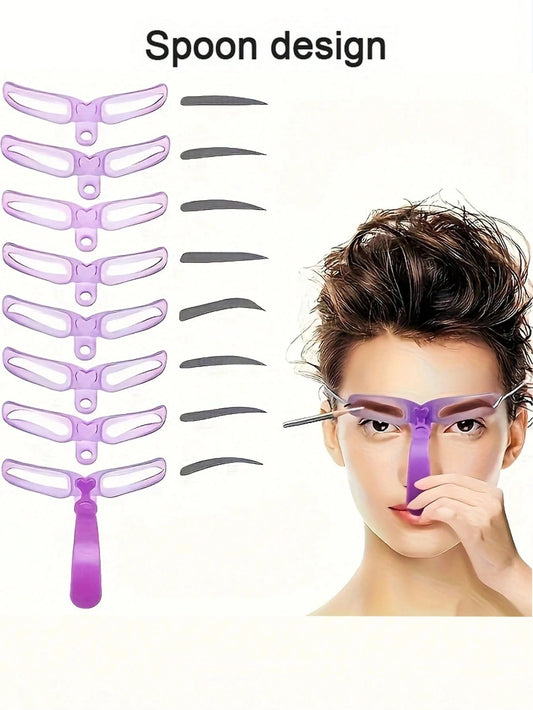 Eyebrow Stencils for beginners – align, fill, and go in seconds