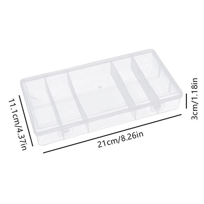 Eyelash Extension Storage Box – Transparent View for Fast Tool Access