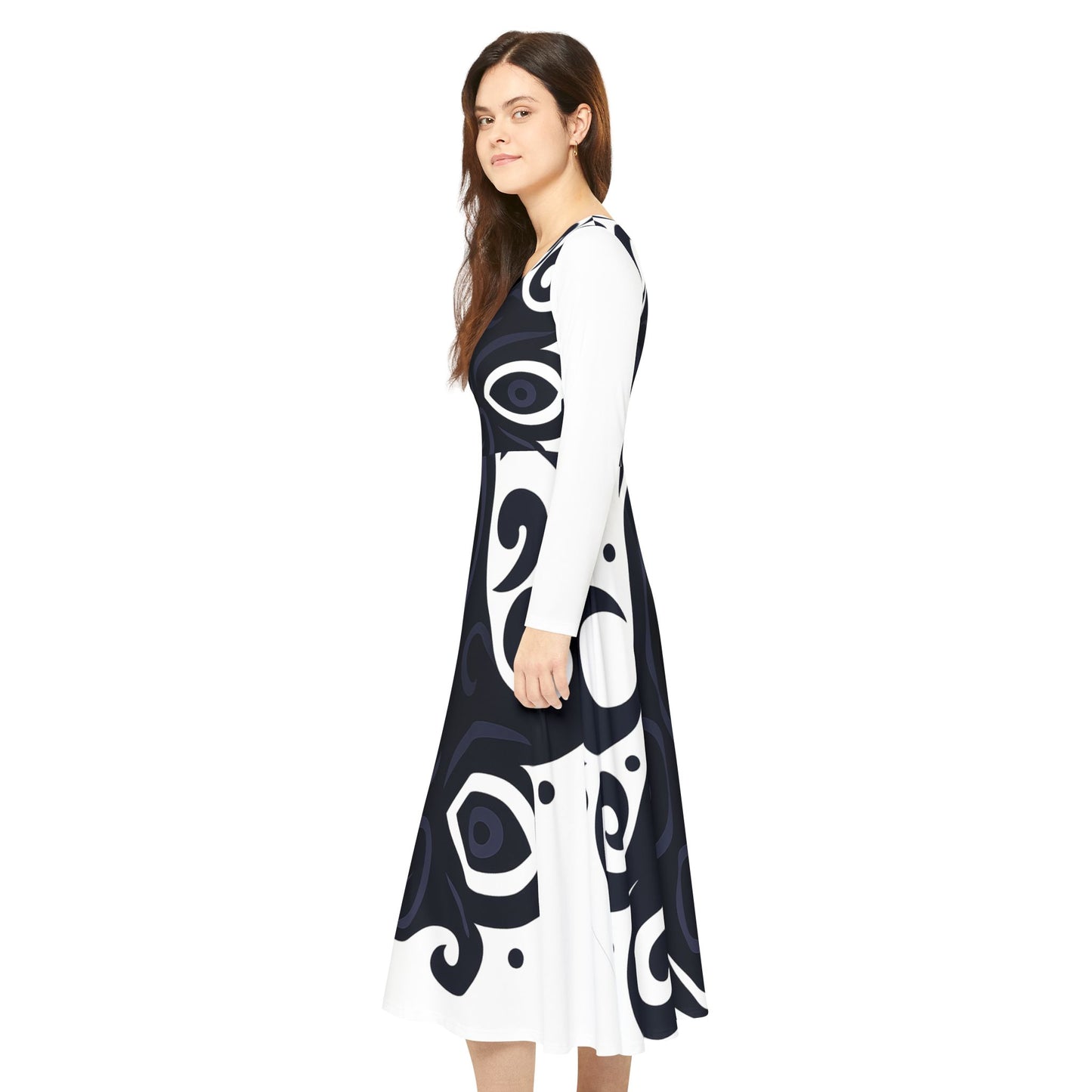 Festival-Ready Bohemian Dance Dress in Bold Prints

