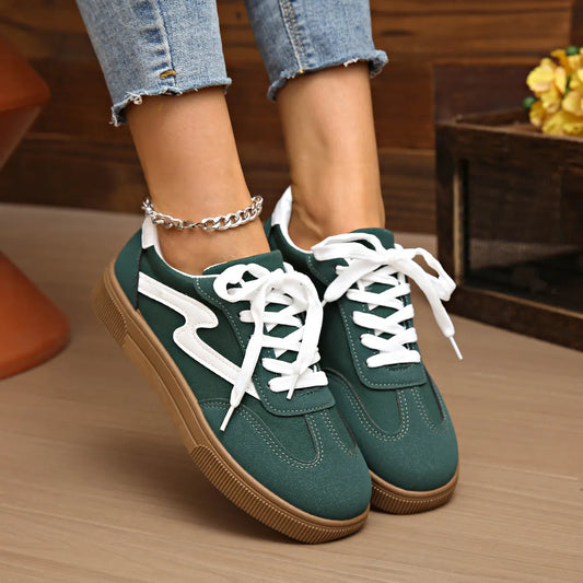 “Flats with a Twist: Platform Women Sneakers for All-Day Wear”

