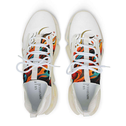 Men's Mesh Sneakers - Vibrant, Lightweight  Breathable