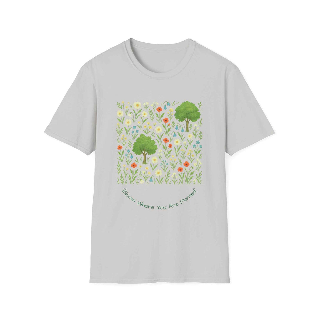 Floral Unisex T-Shirt – Soft, Stylish  Nature-Inspired