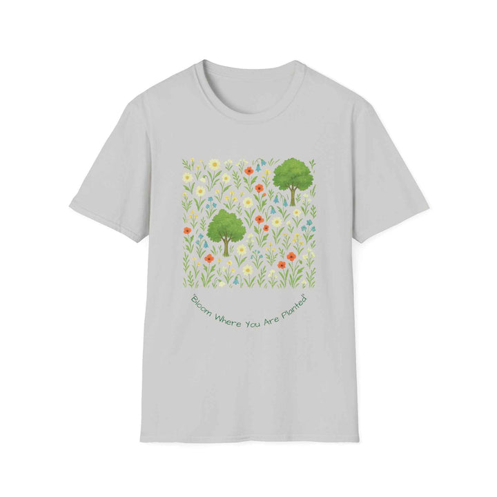 Floral Unisex T-Shirt – Soft, Stylish  Nature-Inspired