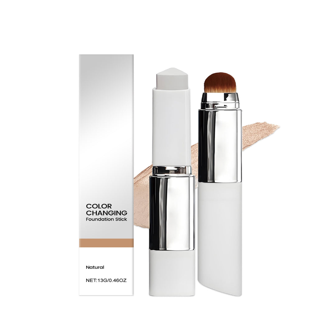 Foundation stick finish – natural look in daylight
