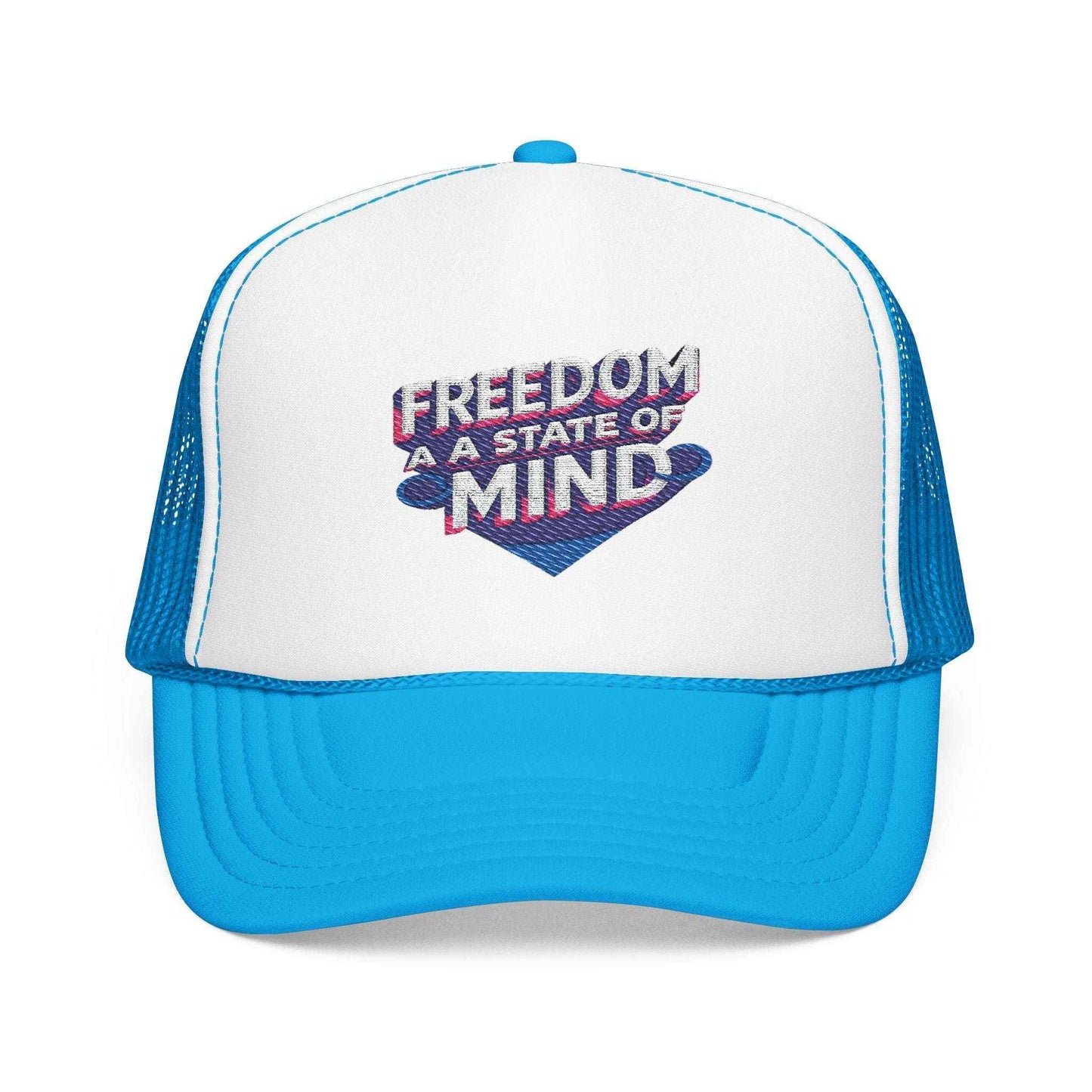 Freedom Foam Trucker Hat – Elegant, Breezy Summer Style