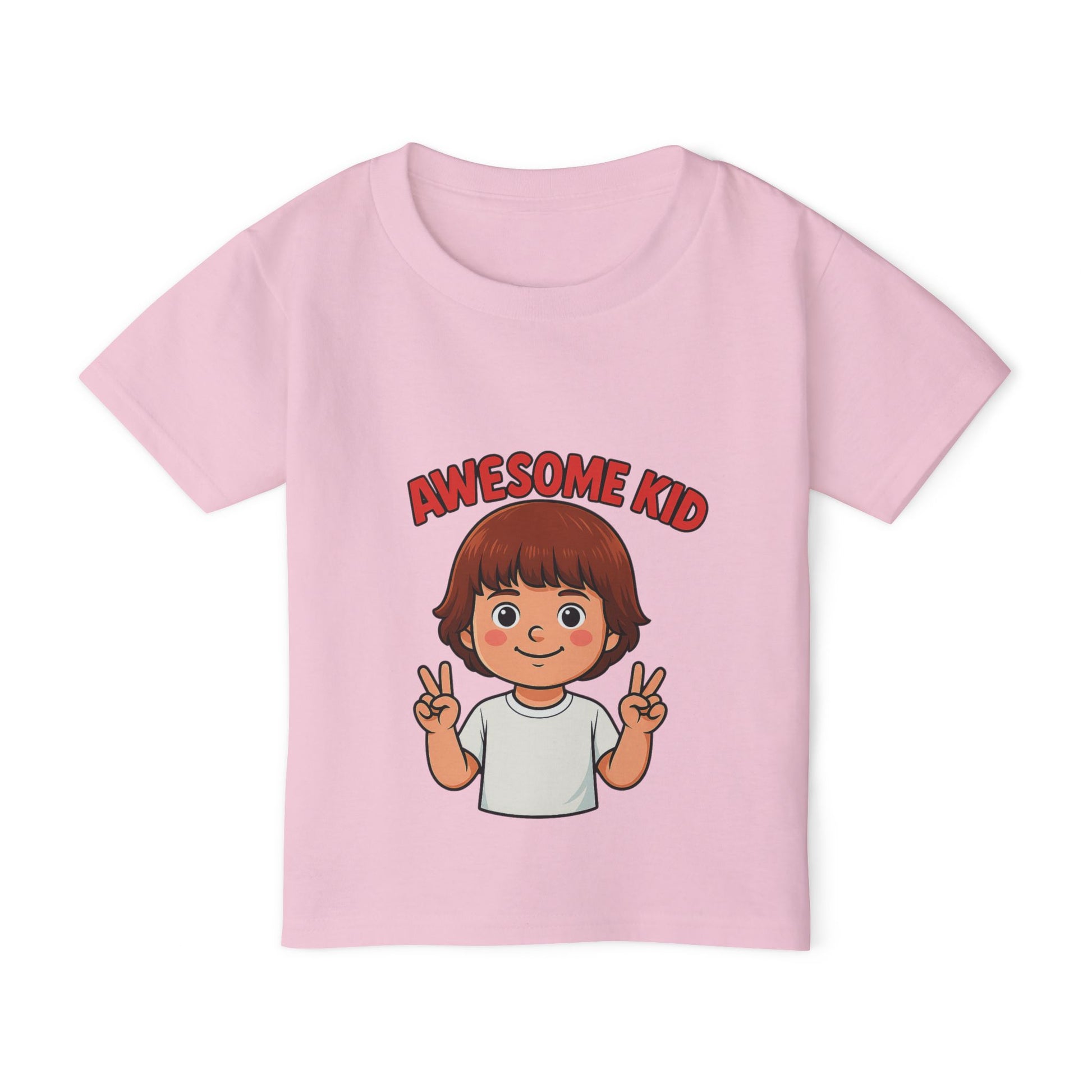 Fun Children’s Day gift – toddler modeling colorful tee

