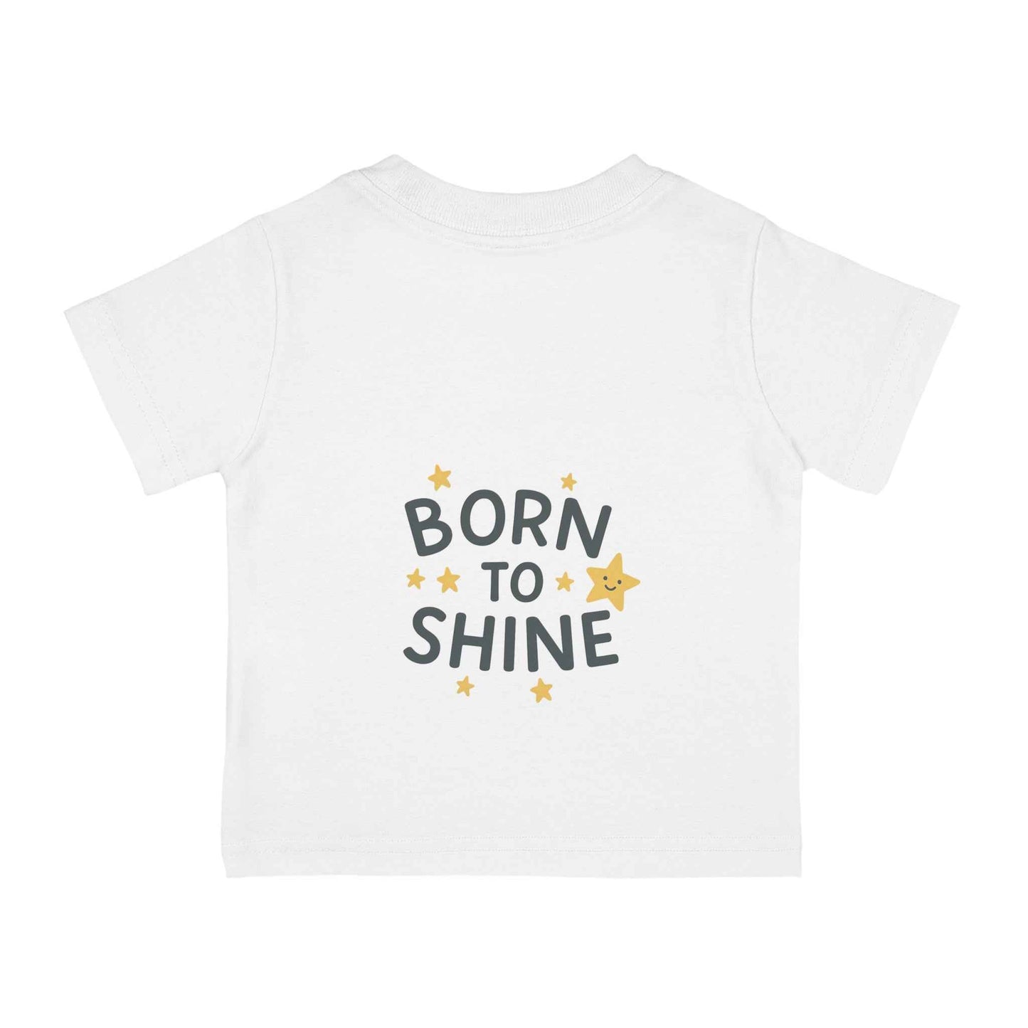Born to Shine Infant Tee – Cute Unisex Baby T-Shirt Gift