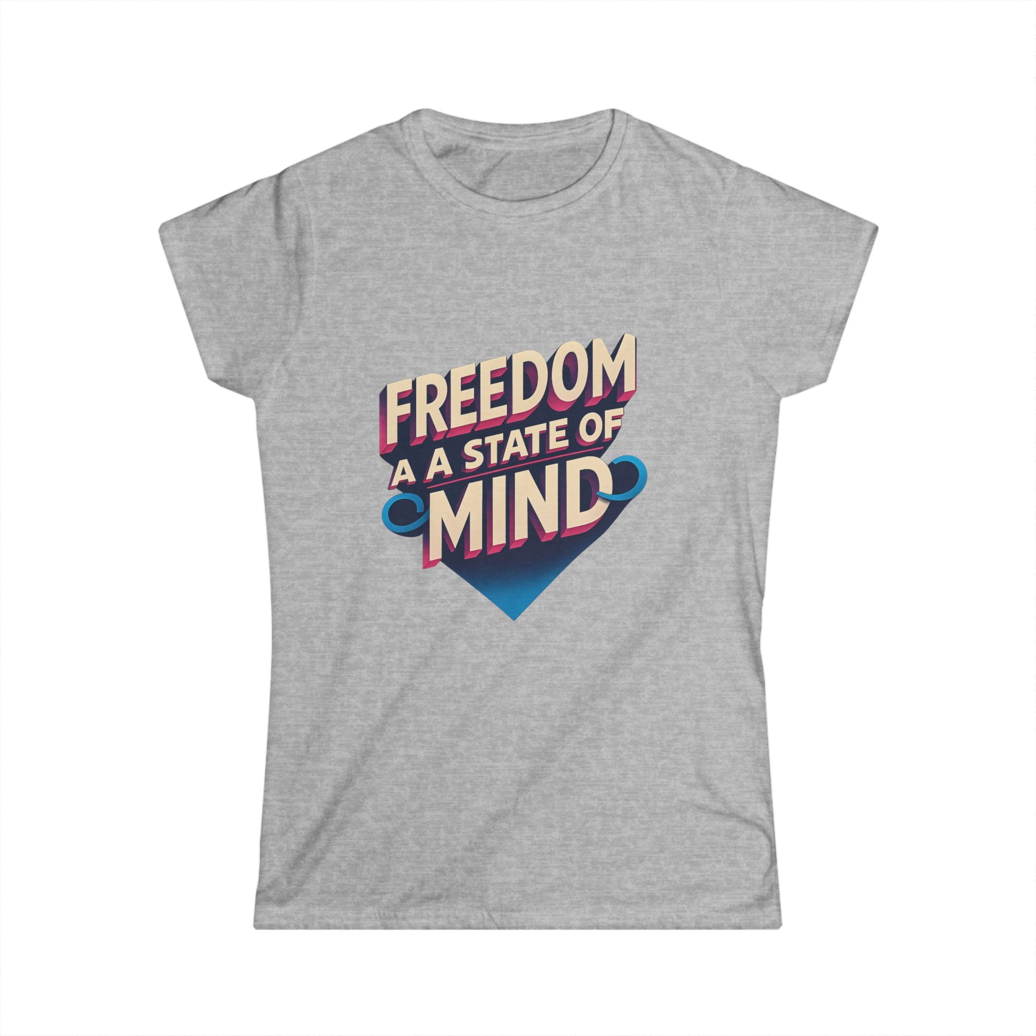 Gift-ready women’s empowerment tee with bold print

