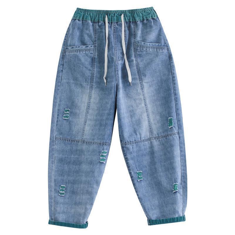 Green Hole Ninth Jeans: Your Summer Must-Have 