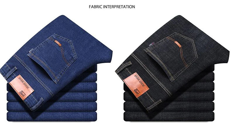 Group of Friends in Premium Men's Straight Jeans at Social Gathering – Social Proof Style