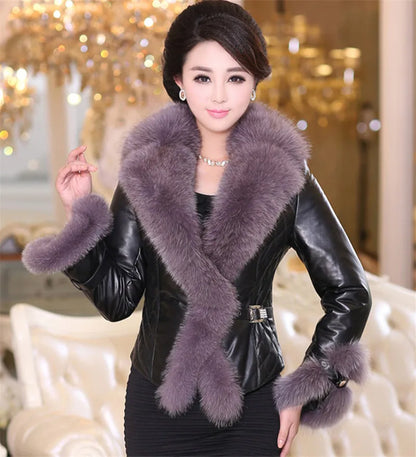 Winter Luxe Faux Fur Women's Jacket – Grab Now