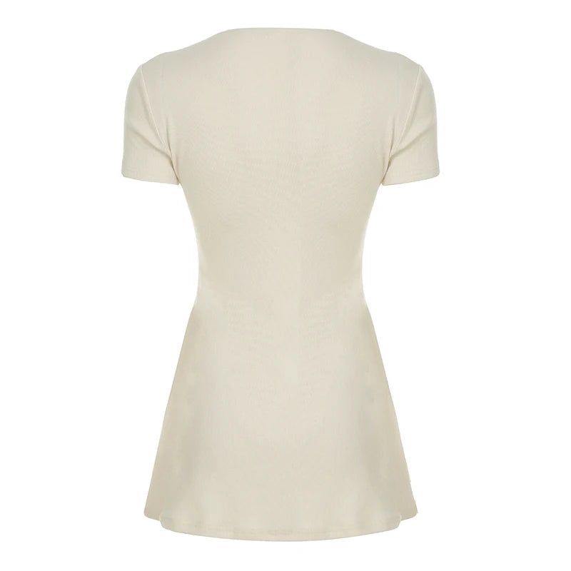 Casual V-Neck Mini Dress - Your New Summer Essential